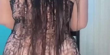 Asian moma trying dildo!! yummy and smooth!! (Brittany Bardot, Kendra Lust)