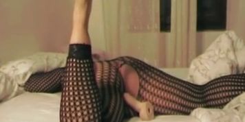 Fishnet Fucking With Italian Couple