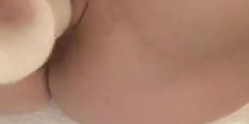 Tight wet pussy masturbation