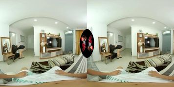 Vrlatina - Big Booty Latin MILF Hot Sex VR