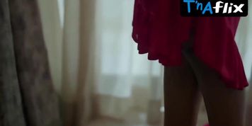 Aayushi Jaiswal Breasts Scene  in Lady Finger