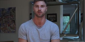 Big cock son rimjob and cumshot