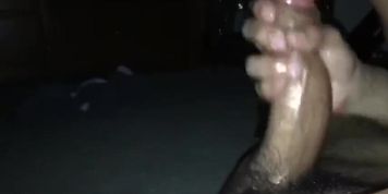 Invite my Friend with Huge fat dick to my house to Blow him
