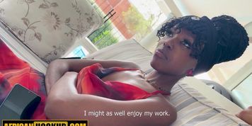 My Black Gf Confessed She Wanted To Star In A Homemade Sex Tape... So I Hit Record