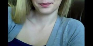 blonde camgirl chat and strip for viewers - panties lover