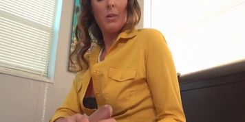horny milf fucks step-son until he creams inside her pussy
