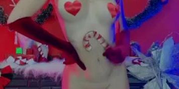 hakicosmodel Xmas 2023 Dildo play