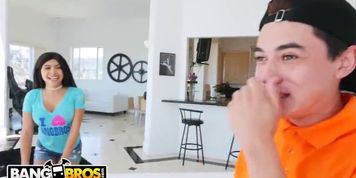 BANGBROS - Aaliyah Hadid Makes Juan El Caballo Loco's Day