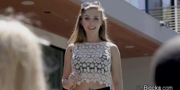 Curvy Lena Paul pounded by a big black cock