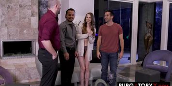 my whore wife messes with two friends in front of me (Jillian Brookes, Jillian Janson)