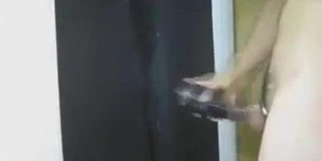 Guy edging and cumming