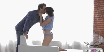 Skinny Pornstar Lily Carter Anal Assault