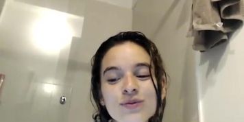 Petite Lesbian Couple Having A Dirty Shower..