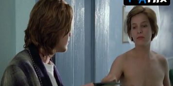 Kerry Fox Breasts Scene  in Shallow Grave