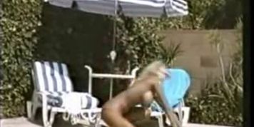 Crystal Gold At The Pool