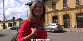 Czech Streets 105 Busty MILF Denisa