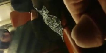 Cum for Woman on Subway