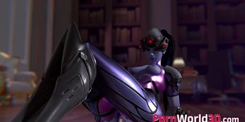 Widowmaker with Gentle Cunt Collection of 3D Fuck Scenes