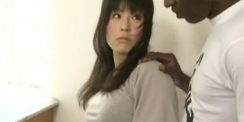 Hot Japanese girl can hardly handle the BBC