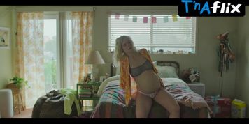 Elle Fanning Breasts,  Prosthetic Scene  in Margos Got Money Troubles