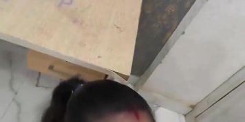 Step daughter seduces dad for cumshot in pink pussy - blowjob doggy style