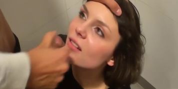 Real Amateur Sex in Public Restroom