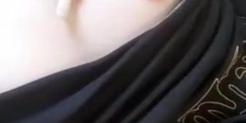 Erected nipples and small boobs mastrubation by sexy slim girl