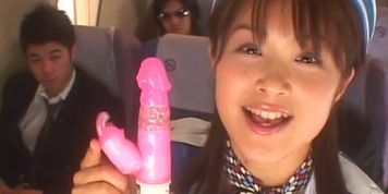 Mihiro Beautiful Flight Get A Mouth Full of Cum