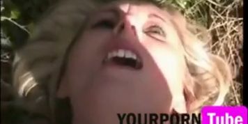 Outdoor Anal Cherry Popping