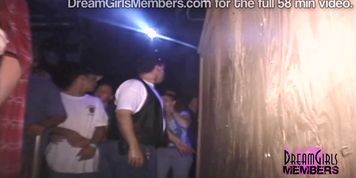 Wet T-Shirt Contestants Bare Boobs & Ass At A Local Club
