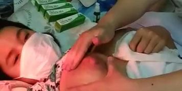 Breast massage to help flow