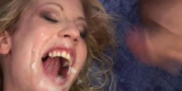 Tight Blond Chick Gets Extreme Hardcore GangBang