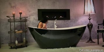 Classy Shalina Devine romantic anal toying at the bathtub by Only3x - scene by Only3x Girls