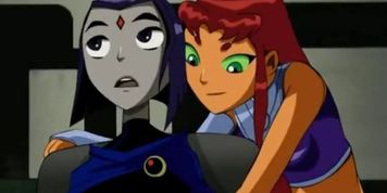 Starfire Helping Raven Relax - video 1