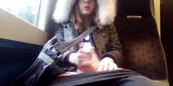 Transgirl public masturbate
