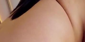 Beautiful Latina MILF dildo play