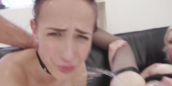 HD swallow my squirts and anal creampies