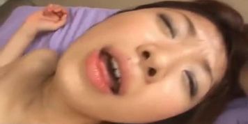 Mitsu Anno gets cum on face from sucked tools after is fucked (Blacklingerie)