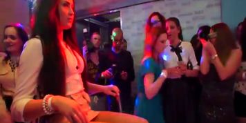 Real euro bachelorette facefucked at party