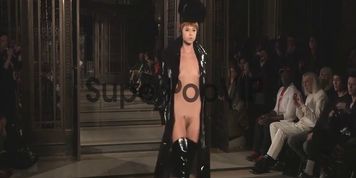 Topless Fashion Compilation  Bare-Breasted Runway Catwalk Models  Sexy