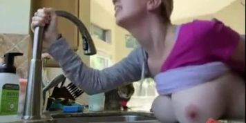 fucking rough this milf with big tits after I got her at 2easysex.club