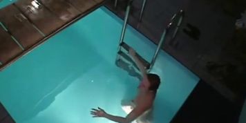 Drunk Neighbors Spycam Caught Night Pool Orgy