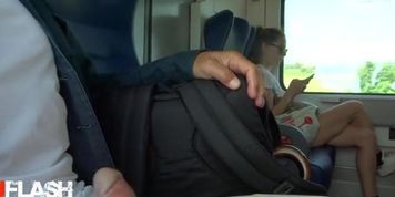 Jerking Near Teen On Bus