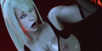 samus fucked by a huge dick demon