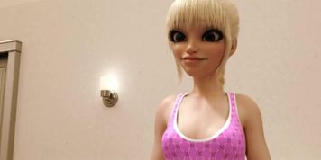 Sexy futa dickgirl fucks her dolly - 3D Sex (ENG Voices)