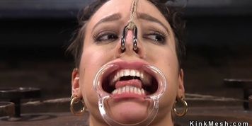 Hogtied in chair gets whipped (Lilith Luxe)