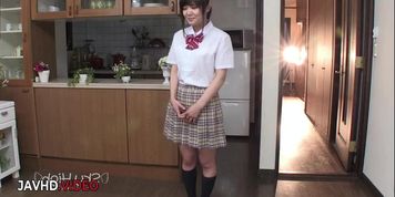 Schoolgirl Stuns With Perfect Blowjob Finishing With Sweet Cumshot Delight