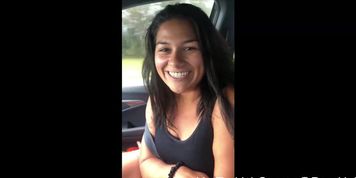 Milf Flashing Horny Truckers On The Public Interstate