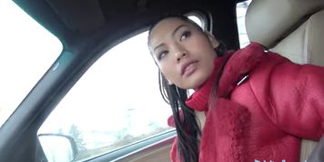 Public Agent Big tits Thai lady loves to suck and fuck dick (Polly Pons)