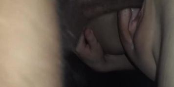 Doggystyle cum in pussy 
